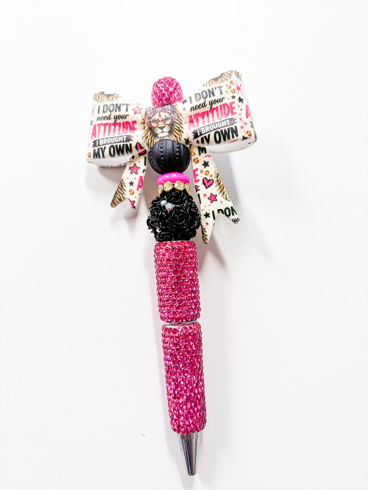 Tiger attitude bling pen