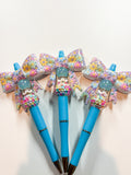 Flower solid pen