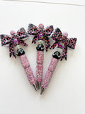 Halloween books bling pen