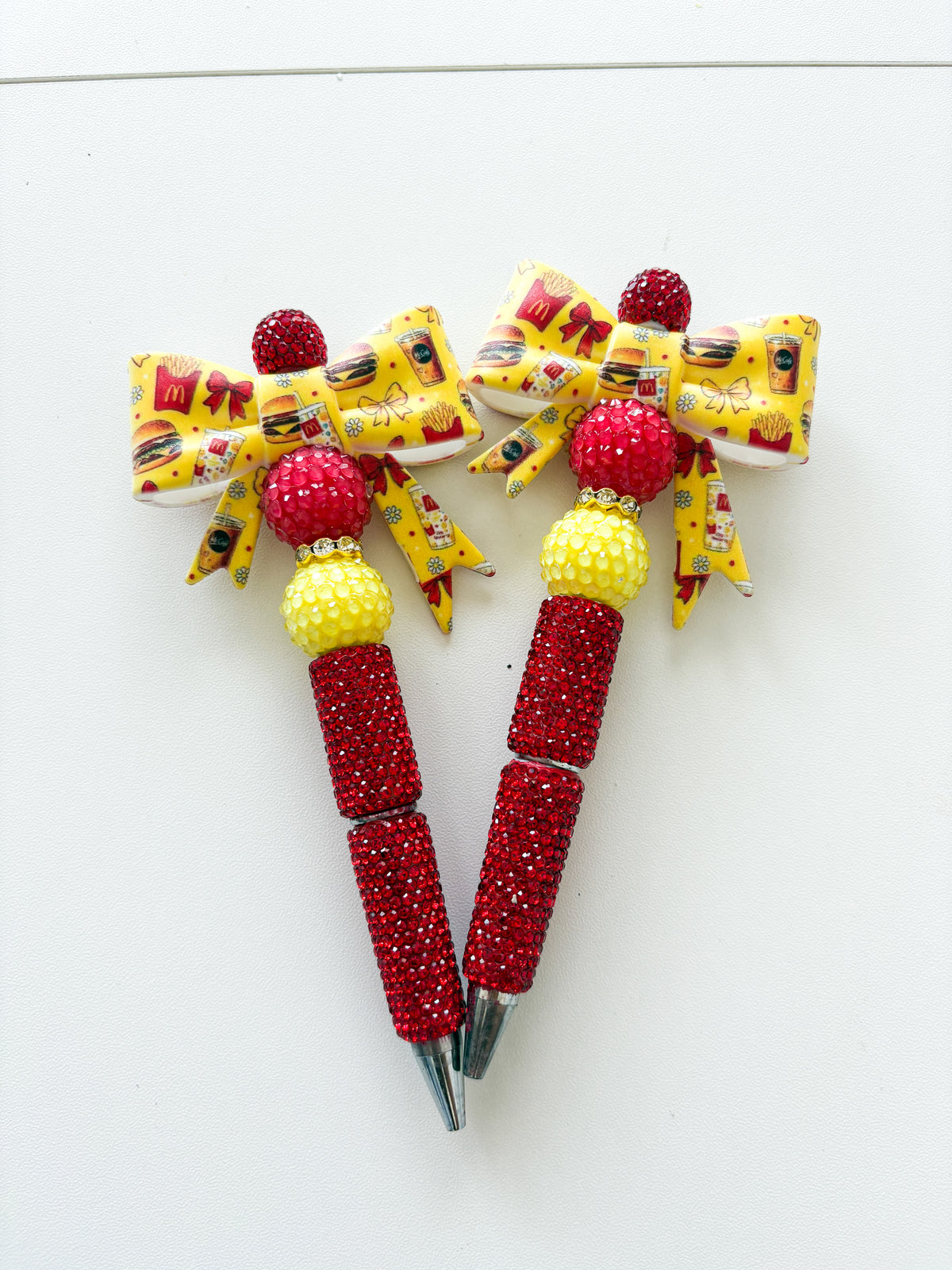 Retro Mc. donalds bling pen